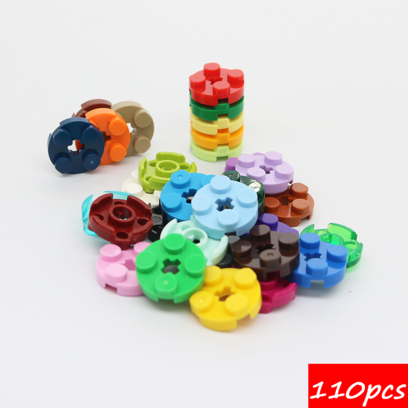Diy Lego Electronics - 110 قطعة MOC 4032 جولة 2x2