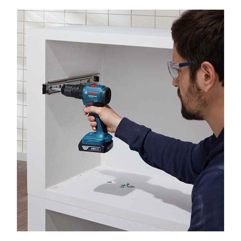 Bosch Drill Gsb 18V - مثقاب تأثيري لاسلكي بدون فرشاة من