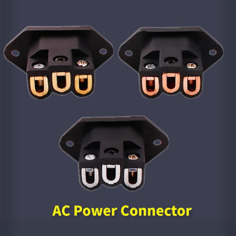 Diy Electronics Audio - 3 دبوس التيار المتناوب موصل الطاقة