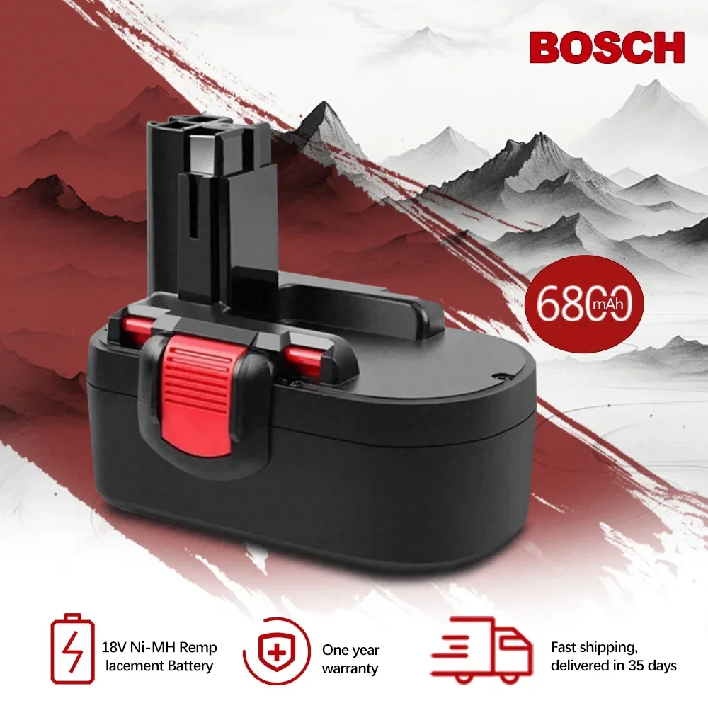 Bosch Drill Gsb 18V - الأصلي لبوش 18 فولت 6.8Ah BAT025