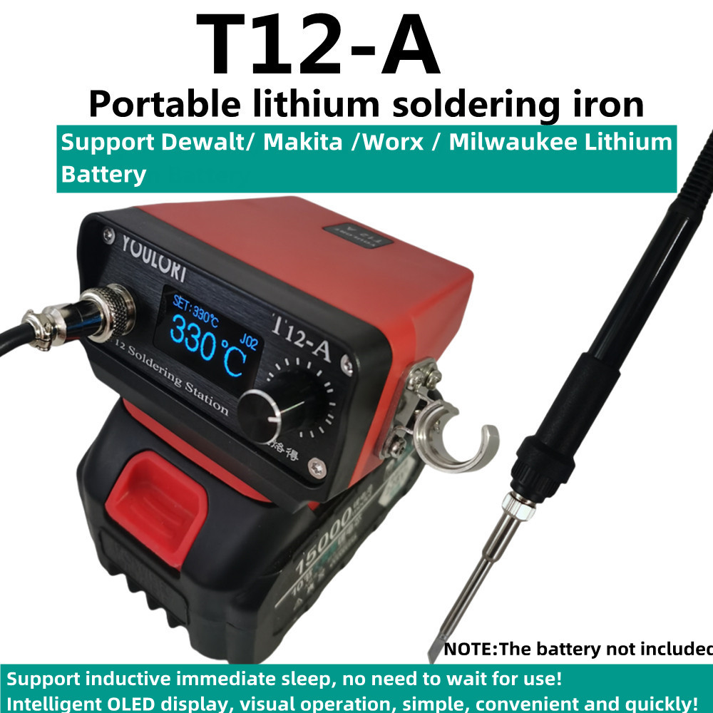 Milwaukee Drill M12 Fuel - YOULORT T12 محطة لحام لاسلكية لحام