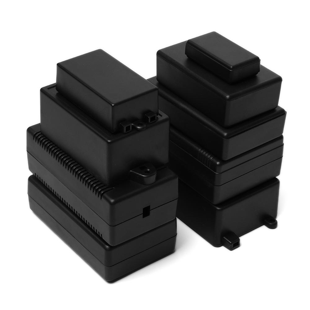 Diy Electronics Case - 1 قطعة البلاستيك الأسود مقاوم للماء