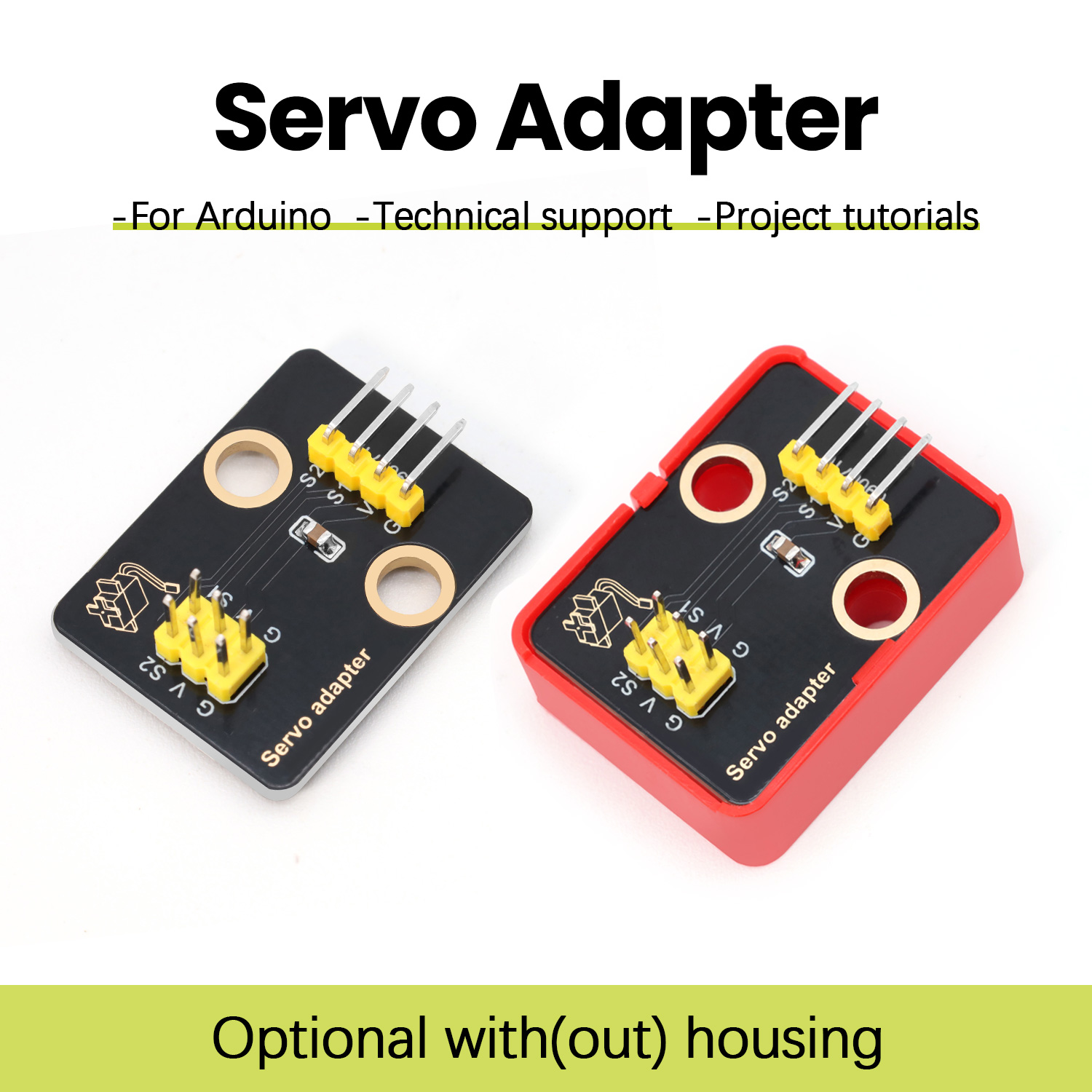 Diy Lego Electronics - مستشعر محول مؤازر Keyestudio لـ Arduino