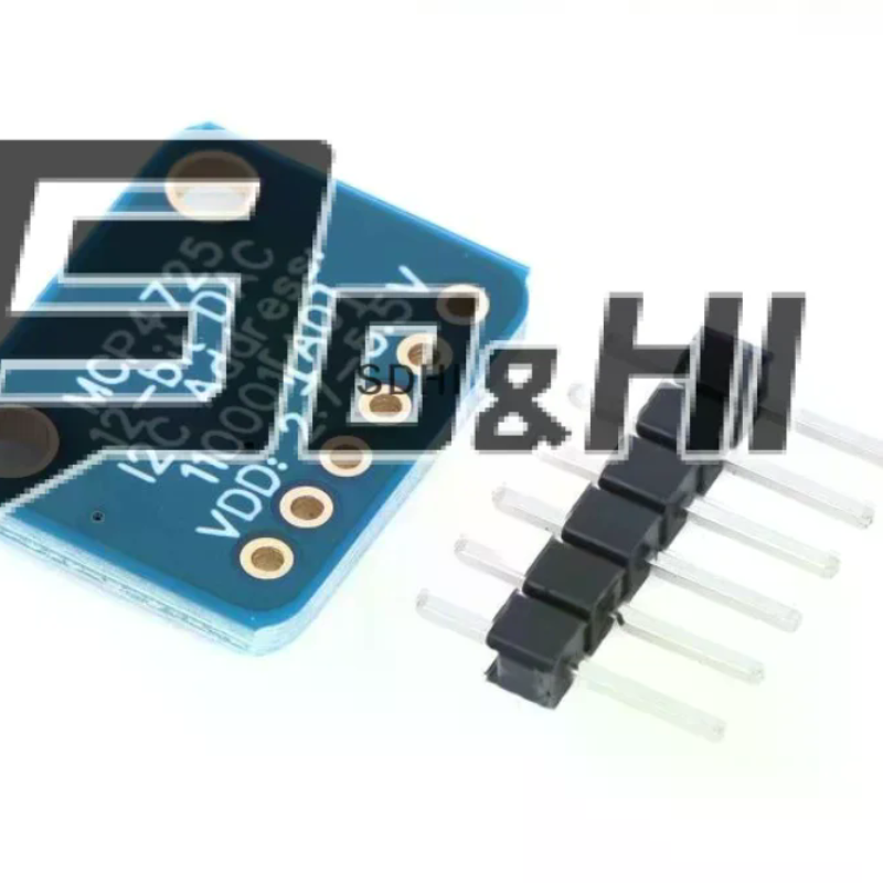 Diy Analog Electronics - وحدة MCP4725 DAC للتحويل من الرقمي