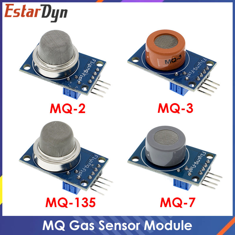 Diy Analog Electronics - وحدة استشعار للكشف عن الدخان والميثان