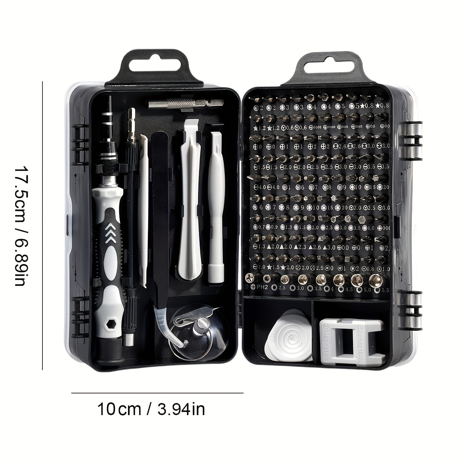 مجموعة لقم مفك براغي 115 في 1، - مراجعة Diy Electronics Repair Kit وسعره