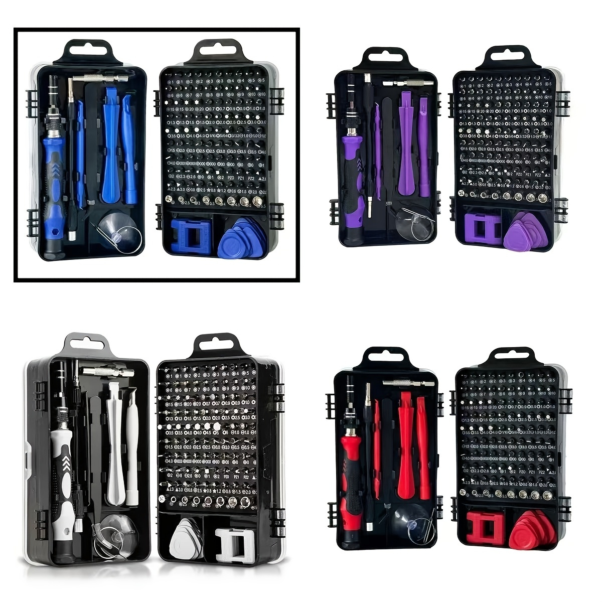 مجموعة لقم مفك براغي 115 في 1، - مراجعة Diy Electronics Repair Kit وسعره