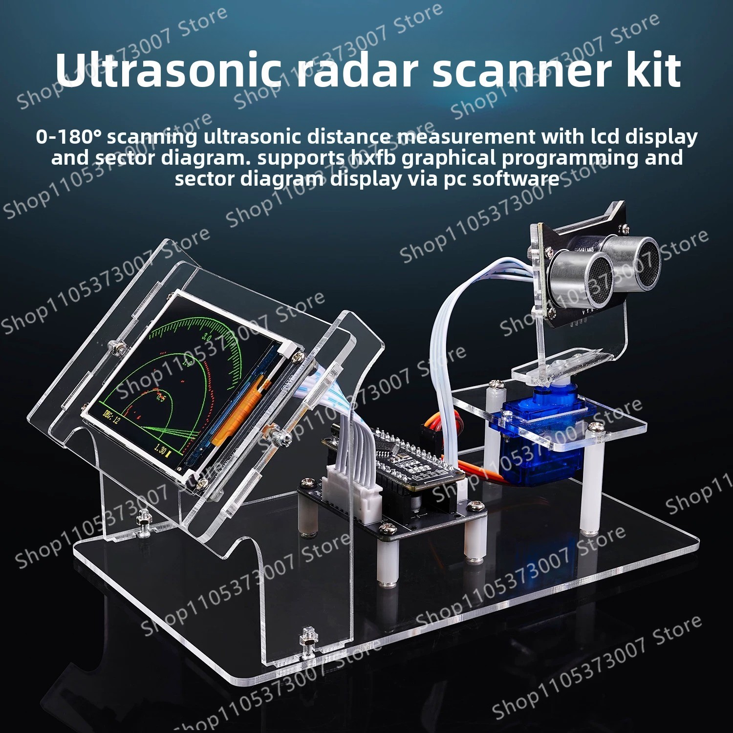 مجموعة أدوات رادار تناظري بالم - مراجعة Diy Analog Electronics وسعره