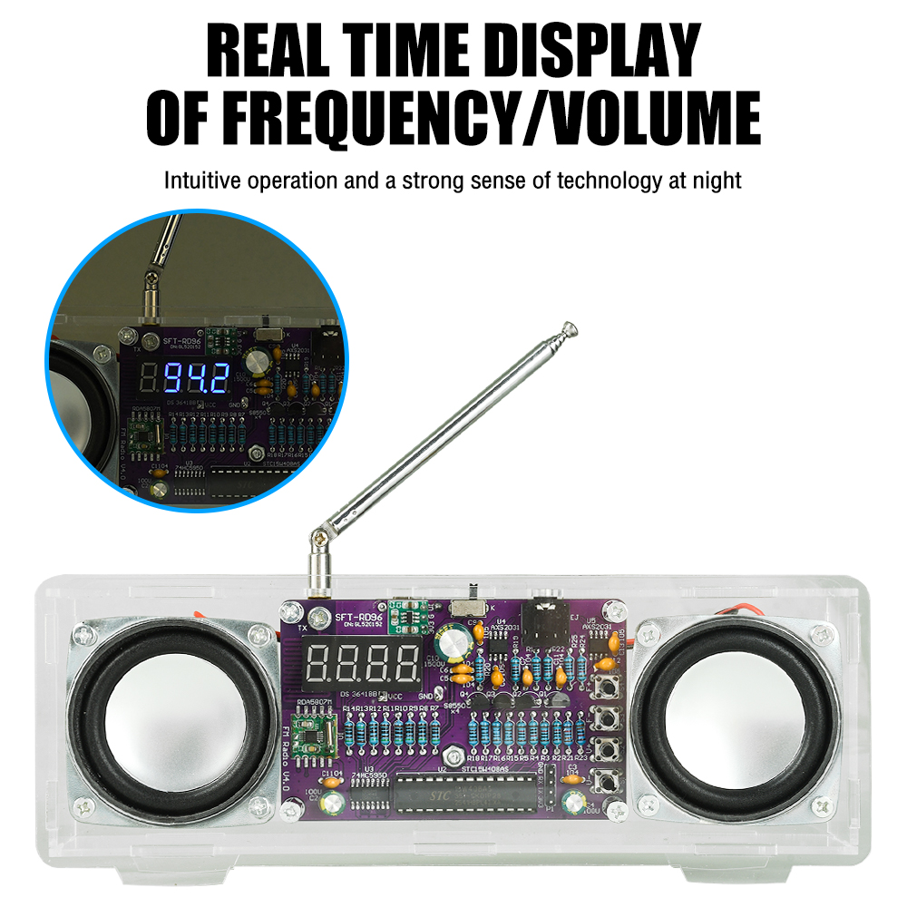 طقم لحام راديو إف إم إلكتروني  - مراجعة Diy Electronics Youtube Channel وسعره