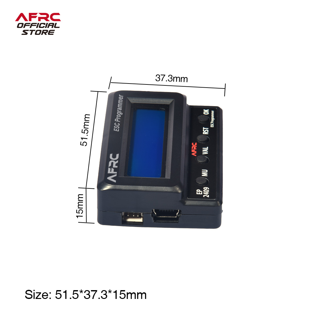 مبرمج AFRC EP2409 LCD ESC لوحد - مراجعة Diy In Electronics وسعره