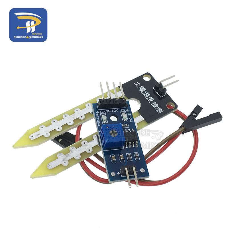وحدة استشعار رطوبة التربة الذك - مراجعة Diy Analog Electronics وسعره