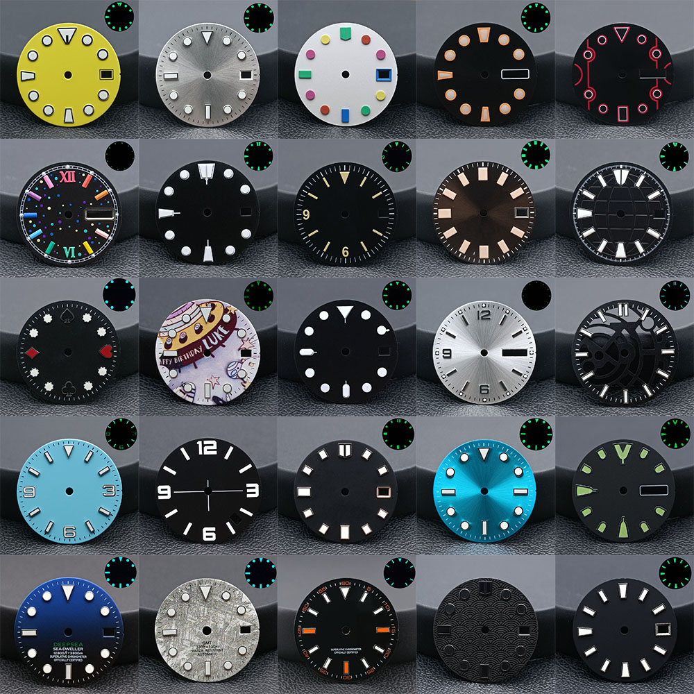 قرص ساعة بقطر 28.5 ملم مع حركة - مراجعة Diy Electronics Watch وسعره