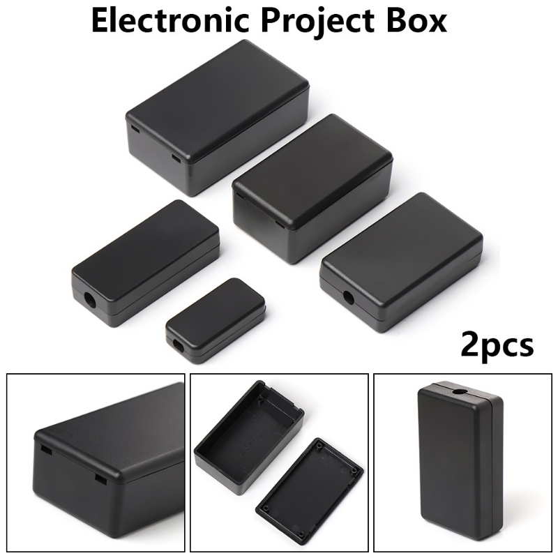 2 قطعة جديد جودة عالية البلاست - مراجعة Diy Electronics Case وسعره