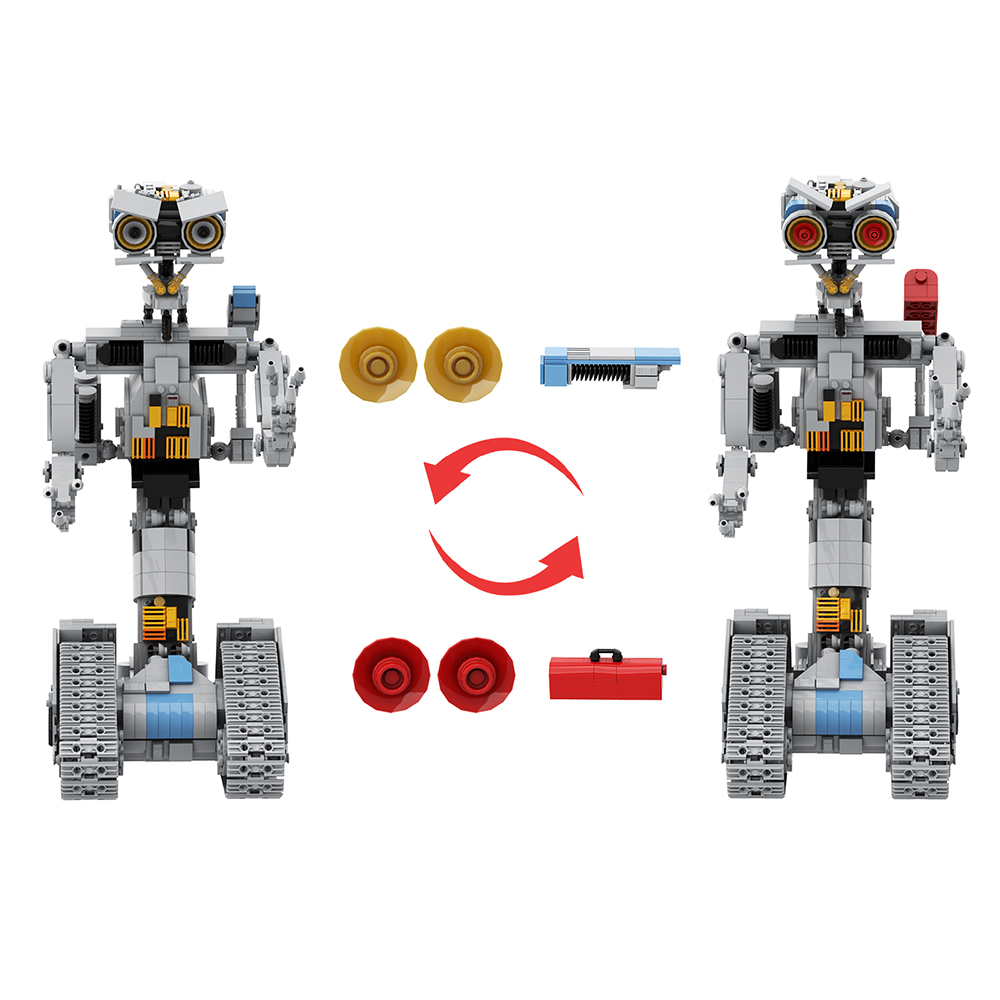 MOC الأفلام الكلاسيكية الميكان - مراجعة Diy Lego Electronics وسعره