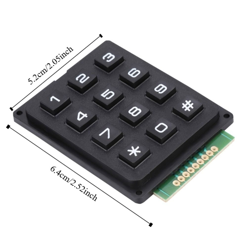 وحدات لوحة مفاتيح عملية بـ 12  - مراجعة Diy Electronics Uk وسعره