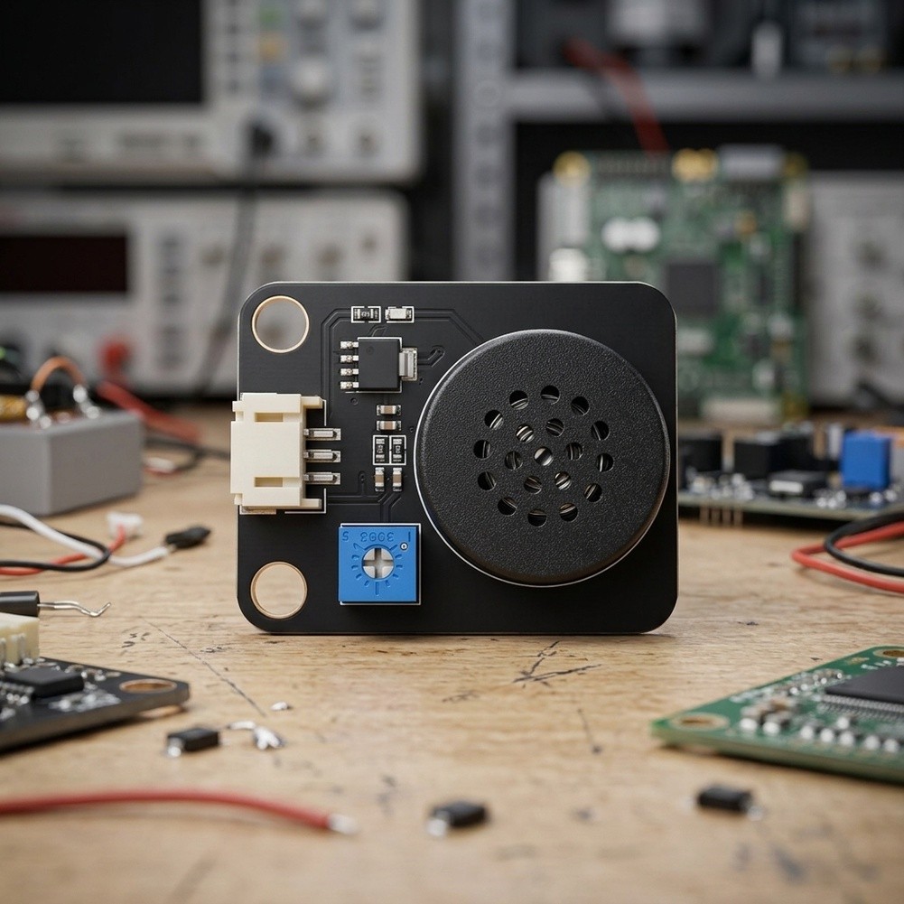 قطعتان من مستشعر الصوت مع مخرج - مراجعة Diy Analog Electronics وسعره