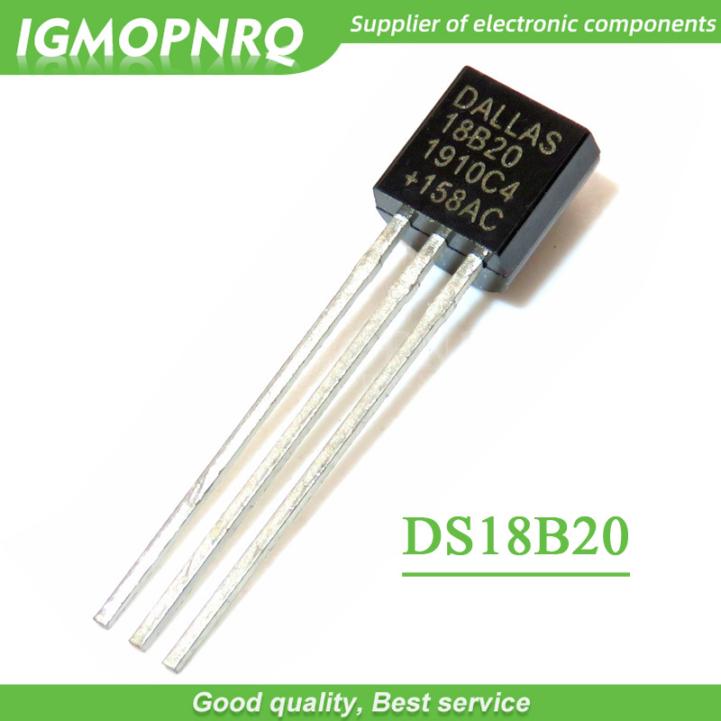 Dsq18b20 18b20 18s20 to-92 ic  - مراجعة Ds18B20 Temperature Sensor وسعره