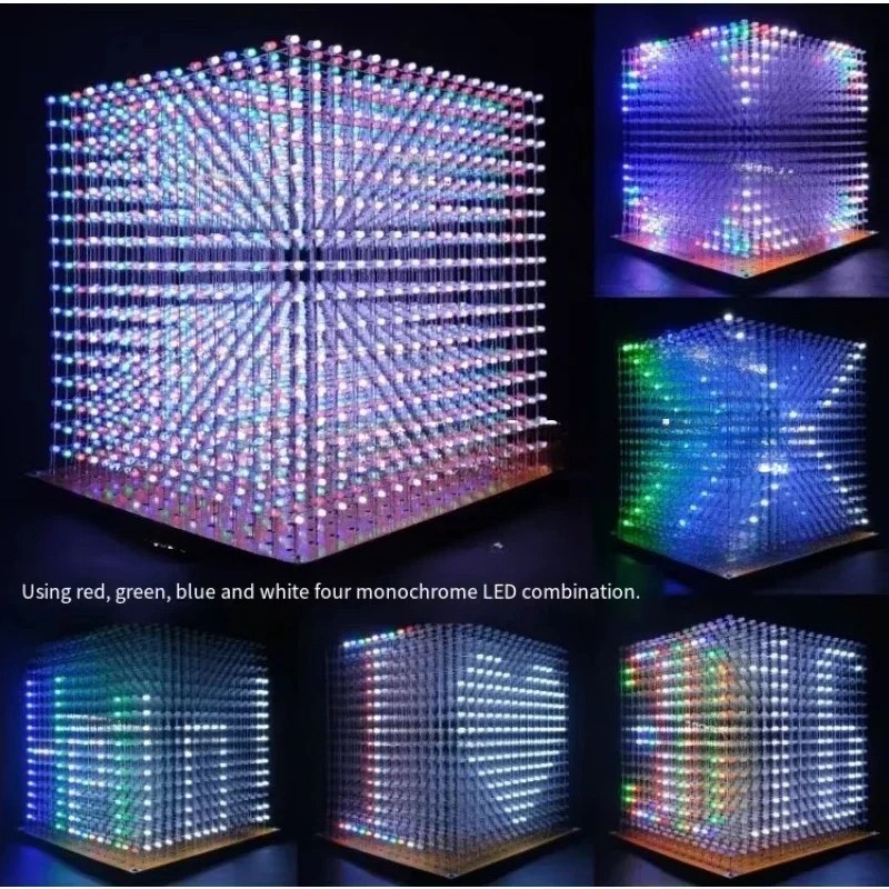 3 مكعبات إضاءة D16mini، طقم 16 - مراجعة Diy In Electronics وسعره