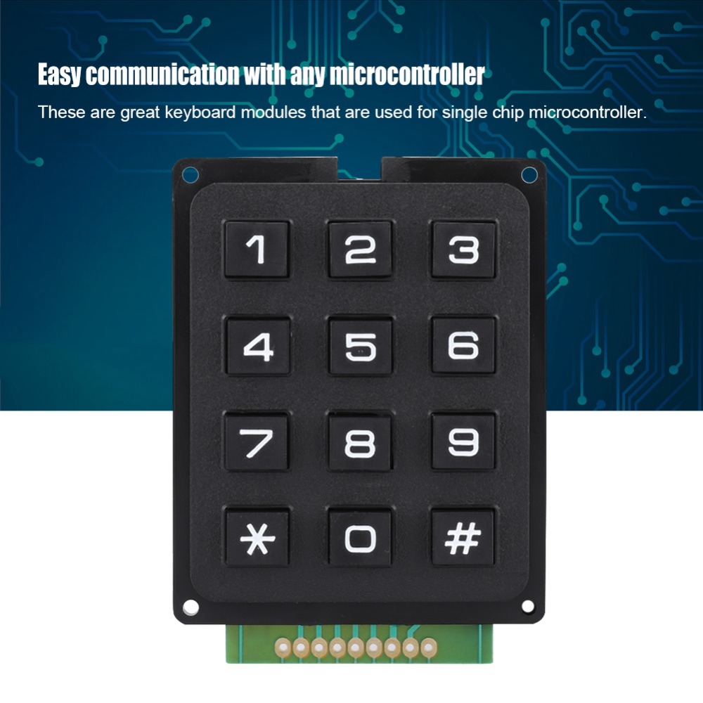 وحدات لوحة مفاتيح عملية بـ 12  - مراجعة Diy Electronics Uk وسعره