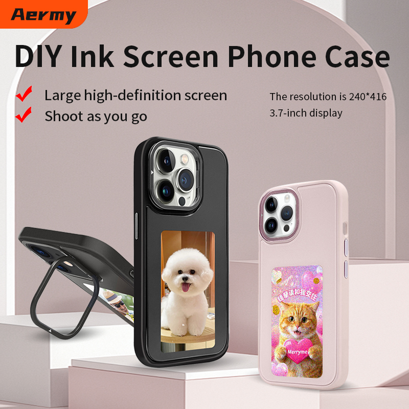 غطاء هاتف ذكي بتقنية NFC وشاشة - مراجعة Diy In Electronics وسعره