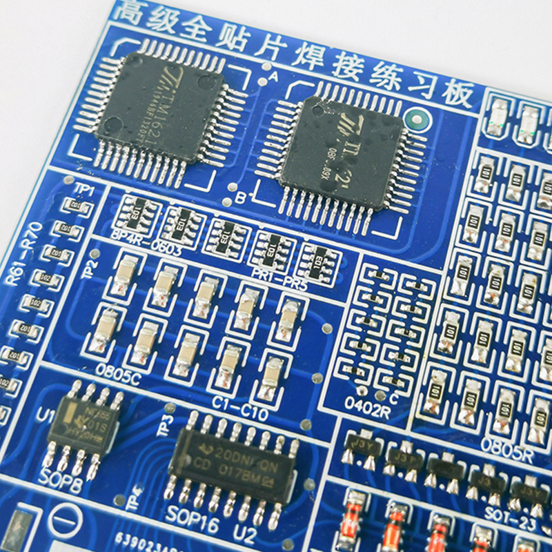 مكونات SMD/SMT لوحة ممارسة الل - مراجعة Diy Electronics Repair Kit وسعره