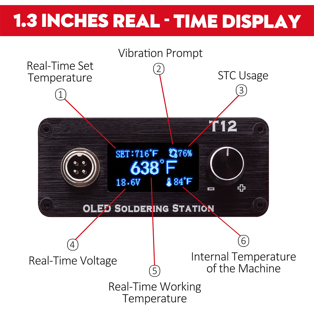 OLED T12 محطة لحام الحديد محطة - مراجعة Milwaukee Drill M12 Fuel وسعره