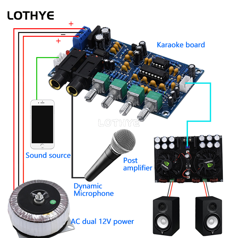 PT2399 ميكروفون مكبر للصوت مجل - مراجعة Diy Electronics Audio وسعره