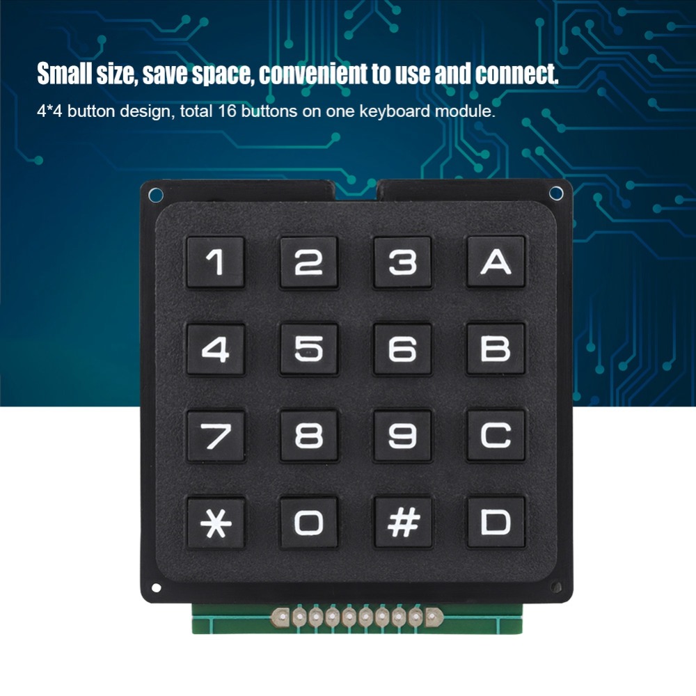 لوحة مفاتيح رقمية عملية 4×4 بـ - مراجعة Diy Electronics Uk وسعره