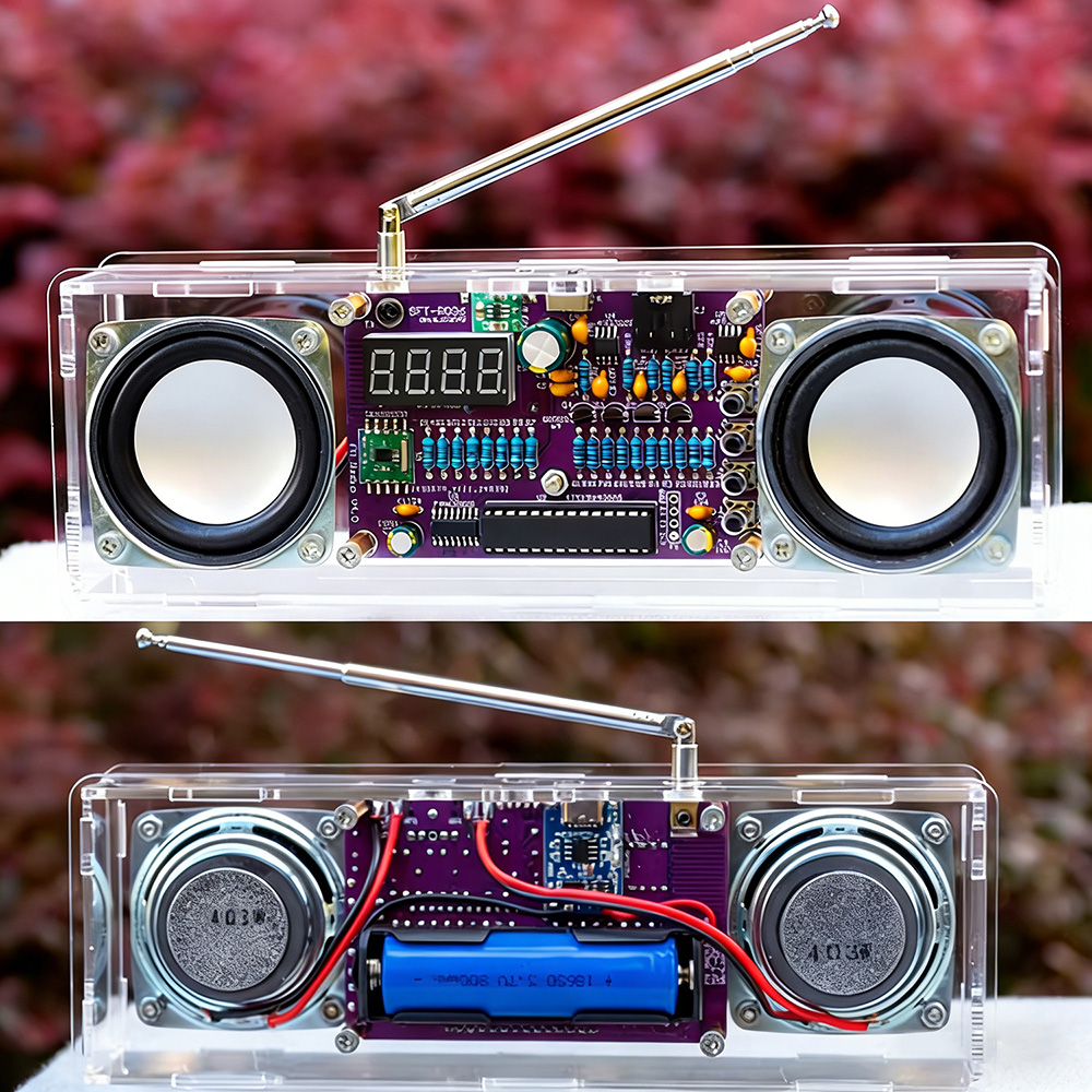 طقم إلكتروني لصنع راديو FM بنف - مراجعة Diy Electronics Youtube Channel وسعره