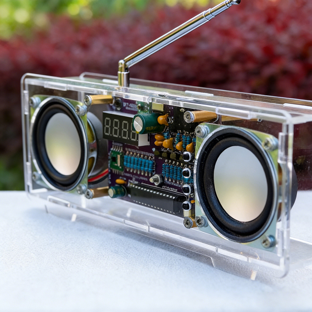 طقم إلكتروني لصنع راديو FM بنف - مراجعة Diy Electronics Youtube Channel وسعره