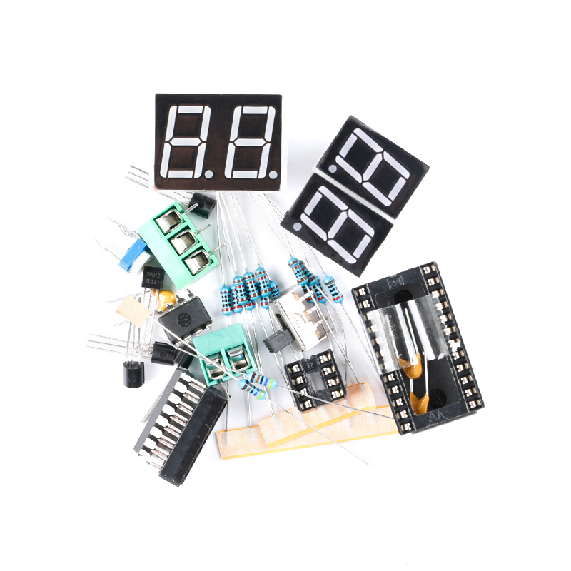 طقم مقياس ميلي فولت رقمي للتدر - مراجعة Diy Analog Electronics وسعره