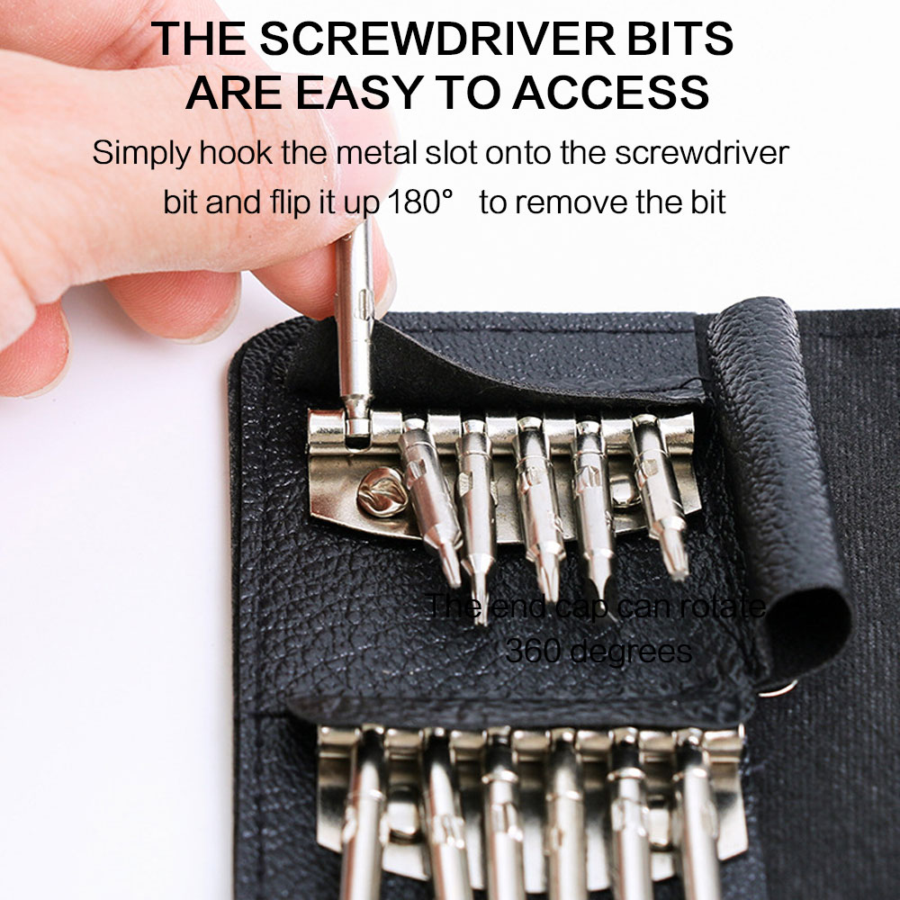 طقم مفكات دقيقة 25 في 1 متعدد  - مراجعة Diy Electronics Repair Kit وسعره