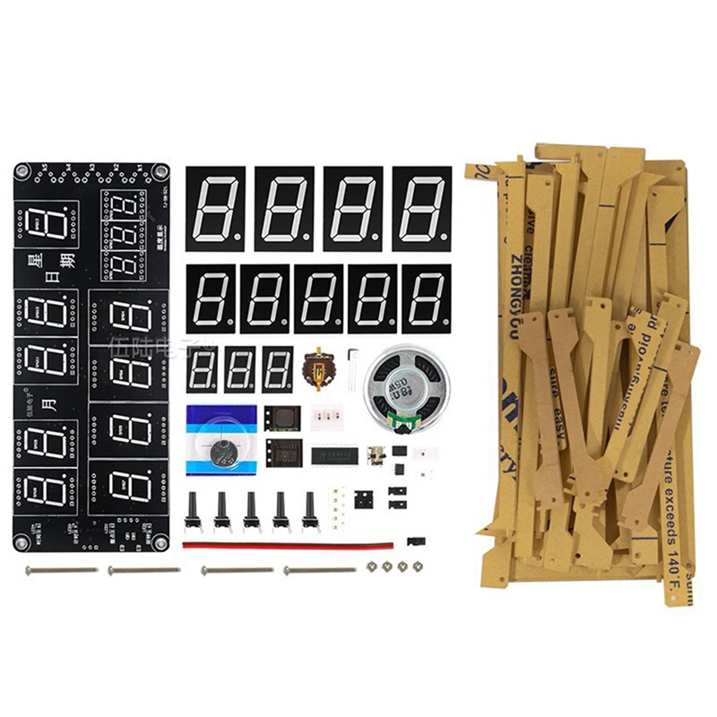 عرض خاص: طقم ساعة رقمية كبيرة  - مراجعة Diy Electronics For Sale وسعره