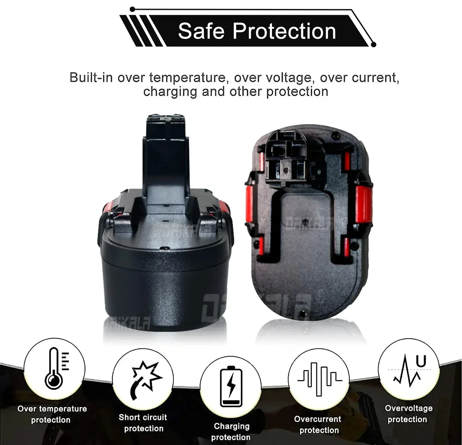 الأصلي لبوش 18 فولت 6.8Ah BAT0 - مراجعة Bosch Drill Gsb 18V وسعره