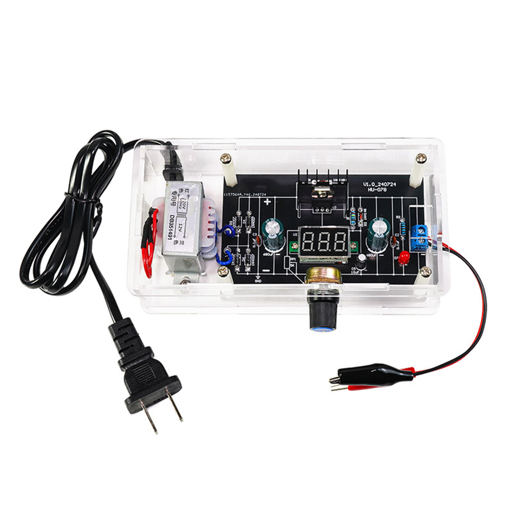 لوحة تنظيم الجهد LM317 مع فولت - مراجعة Diy In Electronics وسعره