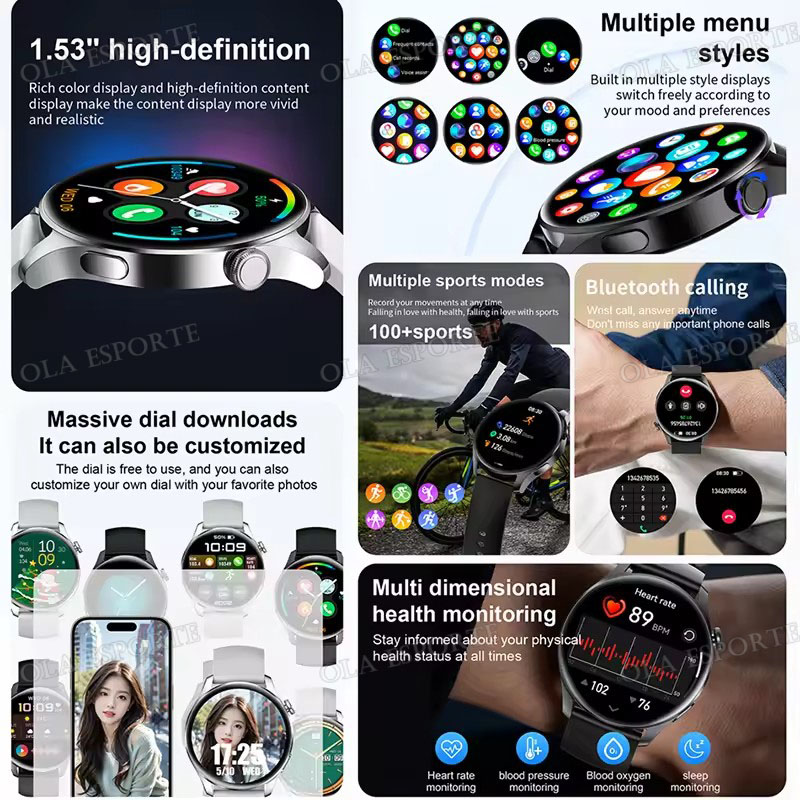 ساعة ذكية جديدة للرجال والنساء - مراجعة Diy Electronics Watch وسعره