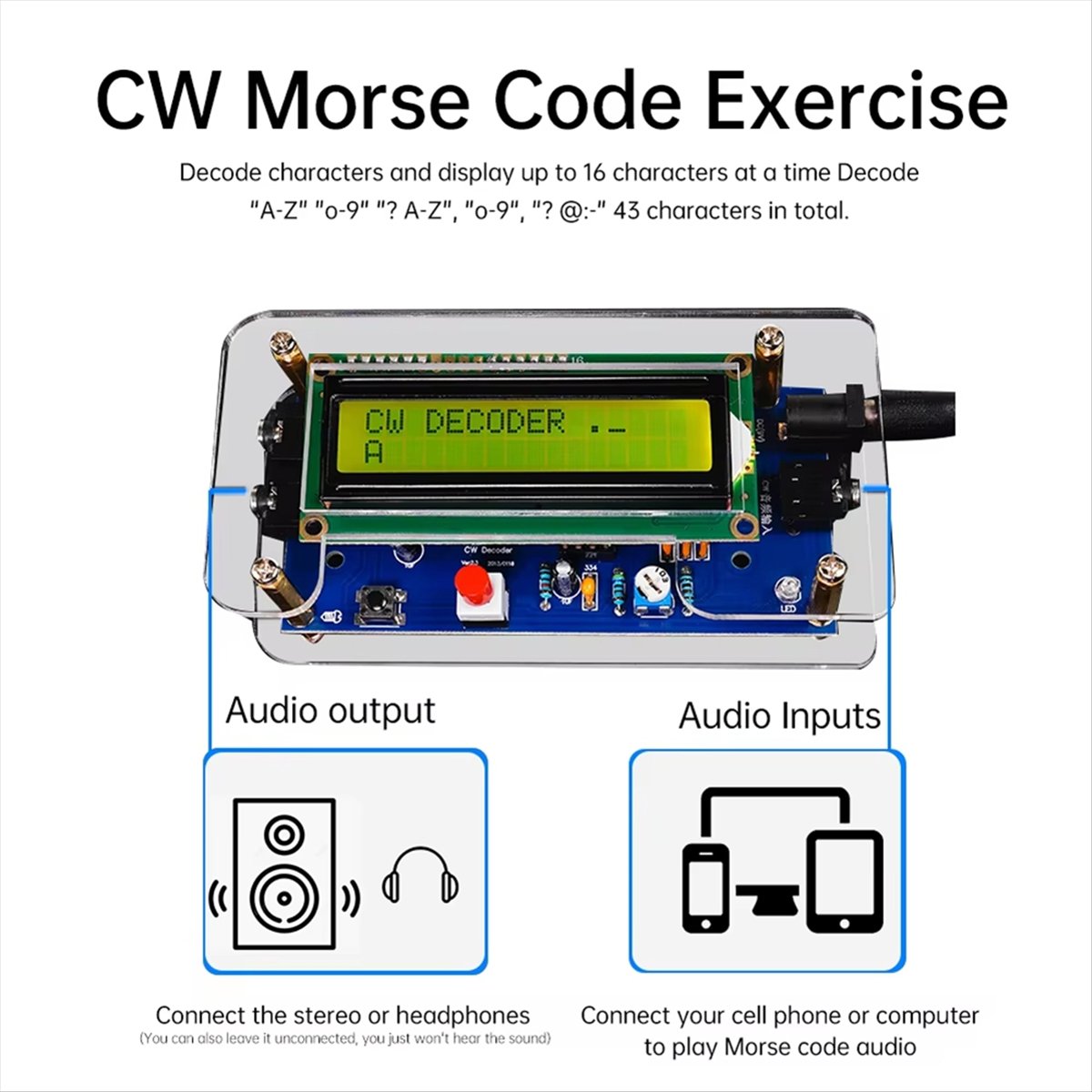 لوحة دوائر كهربائية لفك شفرة م - مراجعة Diy Electronics Audio وسعره