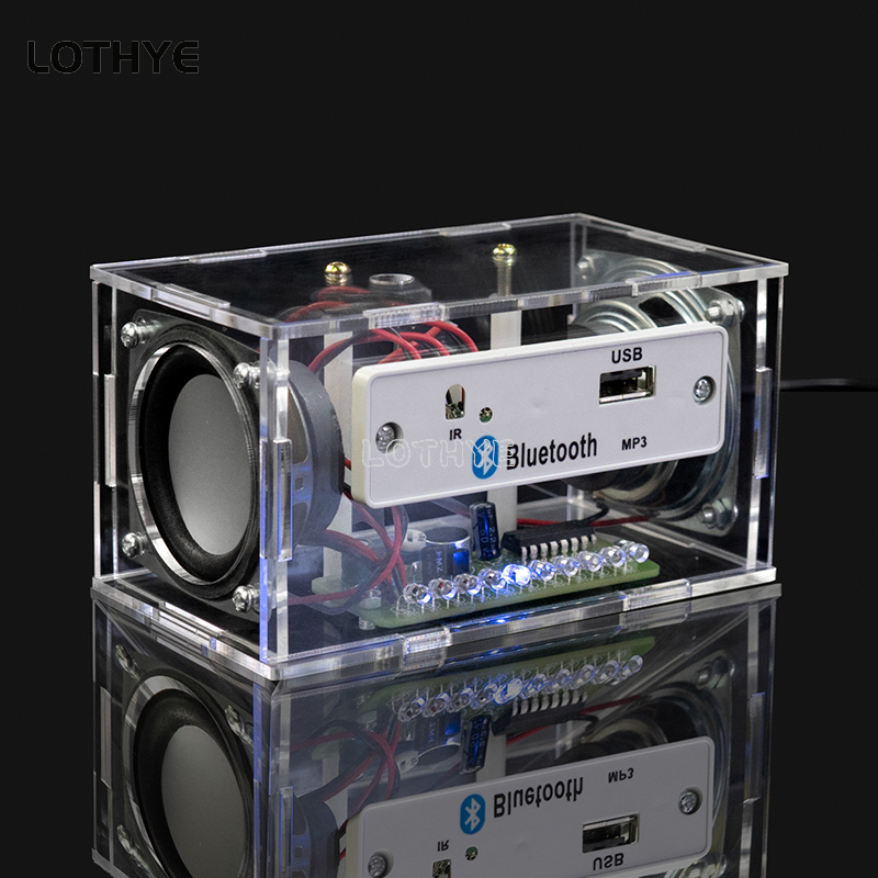 مكبر صوت بلوتوث صغير ثنائي الق - مراجعة Diy Electronics Audio وسعره