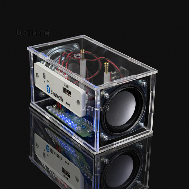 مكبر صوت بلوتوث صغير ثنائي الق - مراجعة Diy Electronics Audio وسعره