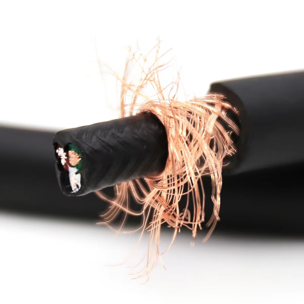 كابل طاقة صوت OFC Hifi مطلي با - مراجعة Diy Electronics Uk وسعره