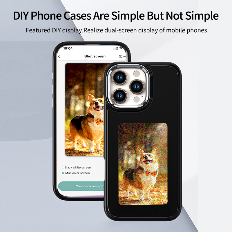 غطاء هاتف ذكي بتقنية NFC وشاشة - مراجعة Diy Electronics Tpu وسعره
