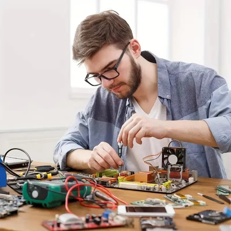 طقم مفكات دقيقة 115 في 1 مع رؤ - مراجعة Diy Electronics Repair Kit وسعره