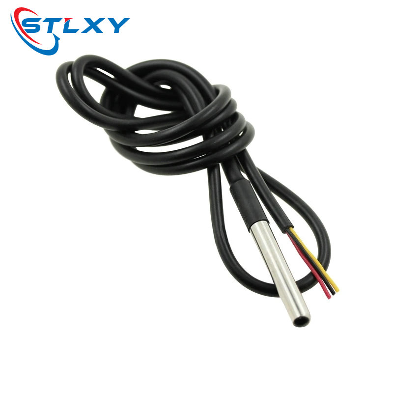 5 قطع من مجسات درجة الحرارة DS - مراجعة Ds18B20 Temperature Sensor وسعره