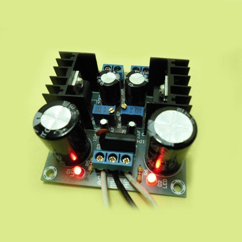 تنصهر LM317 + LM337 إيجابي سلب - مراجعة Diy Electronics For Sale وسعره